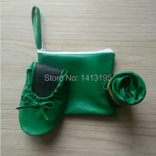 Горячие продажи леди одноразовые балетки safty обувь драйверов с сумка портативный