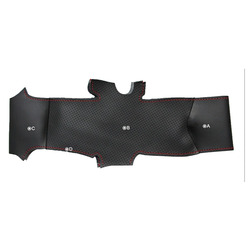 loncky-Black-Artificial-Leather-Car-Steering-Wheel-Cover-for-Peugeot-308-2016-2017-6
