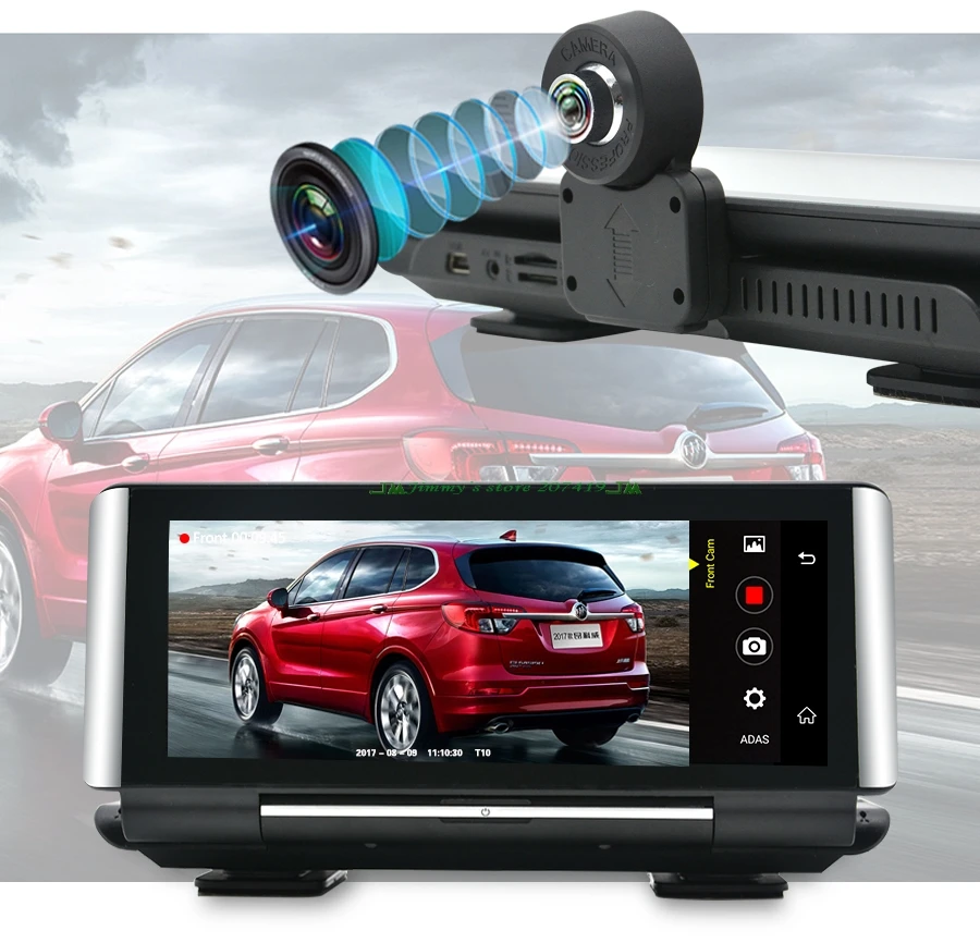 

Car DVR GPS 4G Navigation Tracker 6.86" Android 5.1 Car Camera WIFI 1080P ADAS Video Recorder For Car Tourism Navigators