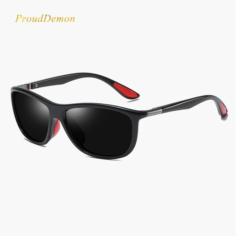 Prouddemon New Driving Polarized Sunglasses Men Fashion Design Plastic
