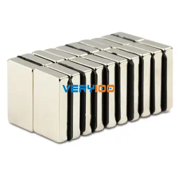 

10pcs N50 Bulk Super Strong Strip Block Magnets Rare Earth Neodymium 25 x 15 x 5 mm Free Shipping!