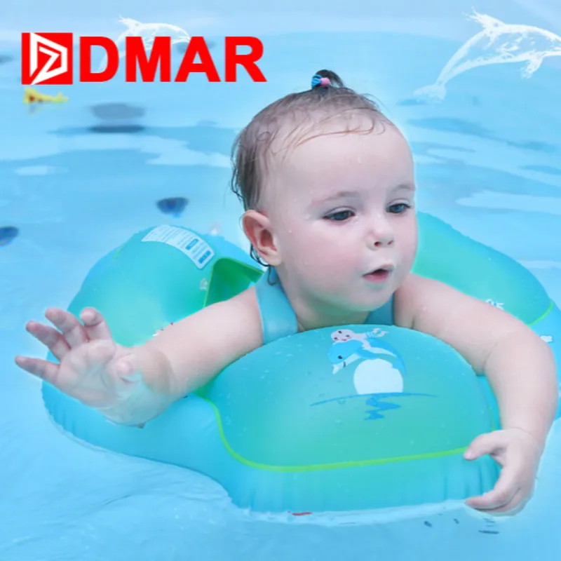 

DMAR 2019 Baby Inflatable Swimming Armpit Neck Rngs Accessories Circle Safe Pool float Toys Water Game