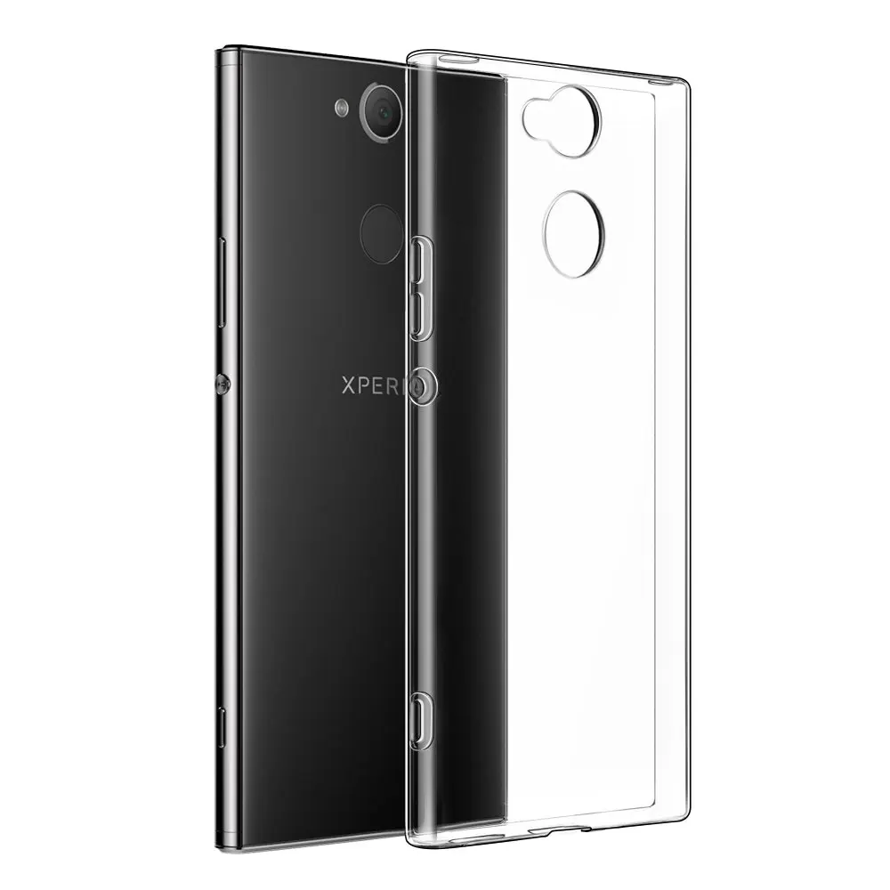 Ультратонкий прозрачный силиконовый мягкий ТПУ защитный чехол для sony Xperia XA XA1 XA2 U1tra Plus M5 Z5 XZ 2 3 чехол для задней панели телефона