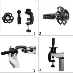 Головка подставка для холста блок манекен голова держатель парик изготовление инструментов регулируемый стабильный зажим парик