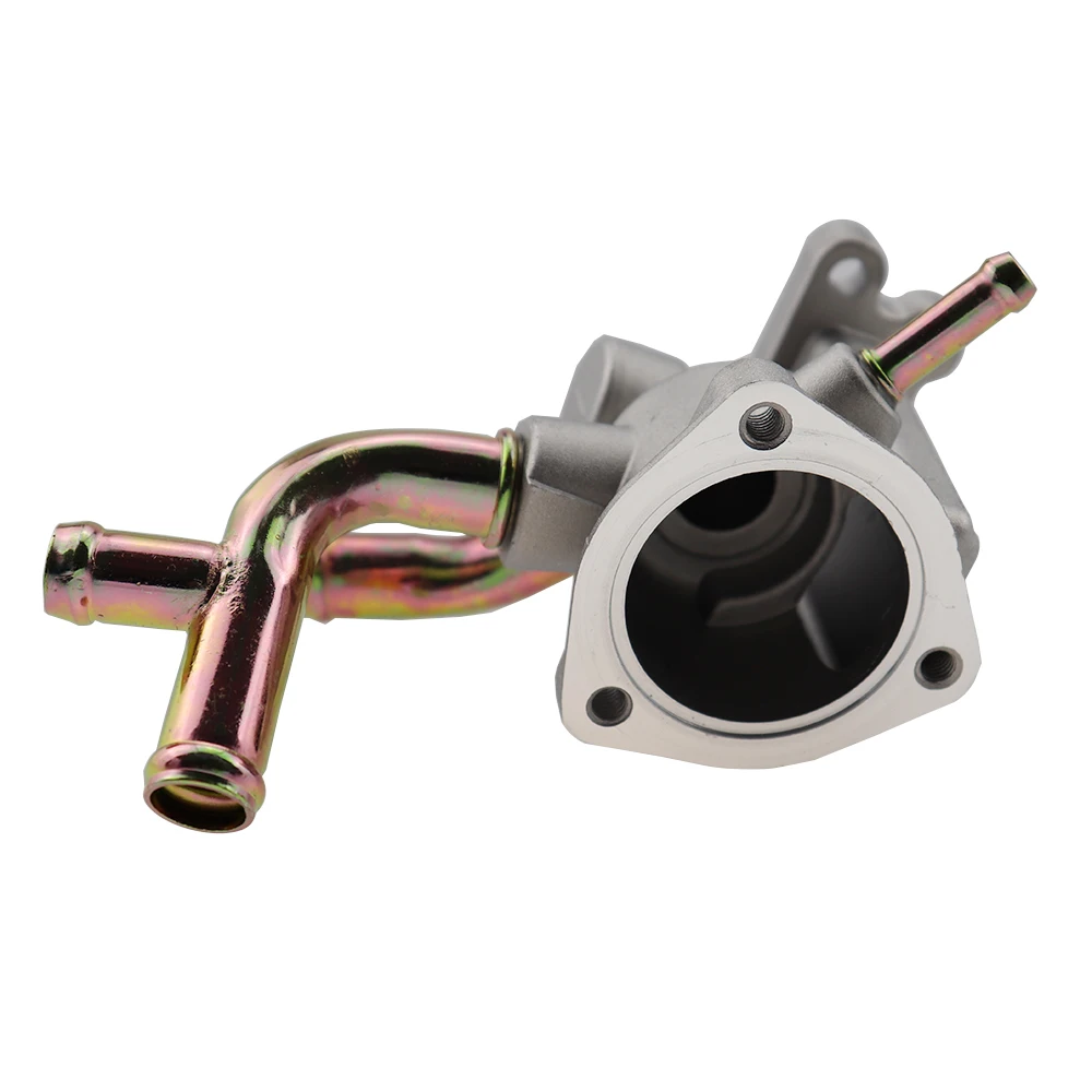 Aluminum Engine Cooling Thermostat Housing Cover Auto Engine Coolant Water Flange For Nissan Tsuru 11061-F4300 11061F4300