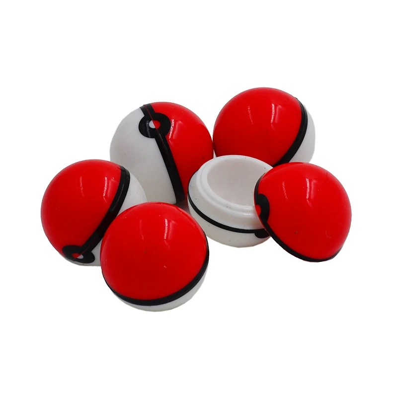 500 шт 6 мл Pokeball баночки силиконовый концентрат масляный контейнер бутановое масло