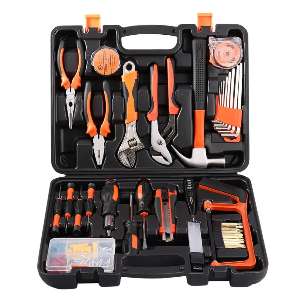 

100PCS/SET Robust lightweight Universal Multi-functional Precision Maintenance Repair Hardware Instrumental Sets Tool Kits