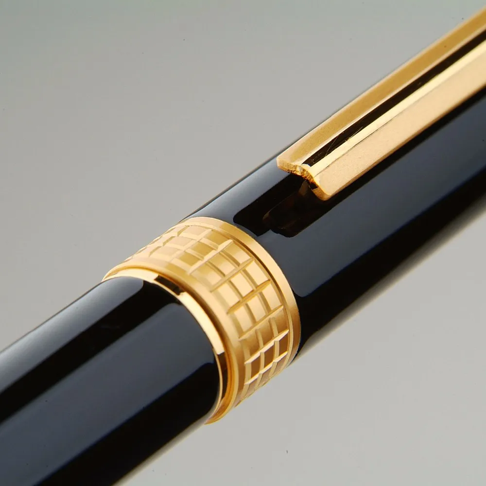 Перьевая ручка Picasso spatiotemporal 909 черная перьевая ручка Золото Серебро pimio чернильная ручка