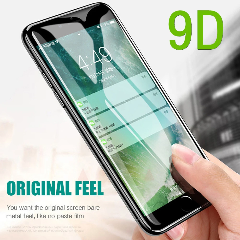 

9D Protective Glass for iPhone 7 Screen Protector For iPhone 8 Xr Xs Xs Max Tempered Glass For iPhone X 6 6s 7 8 Plus Xs Glass