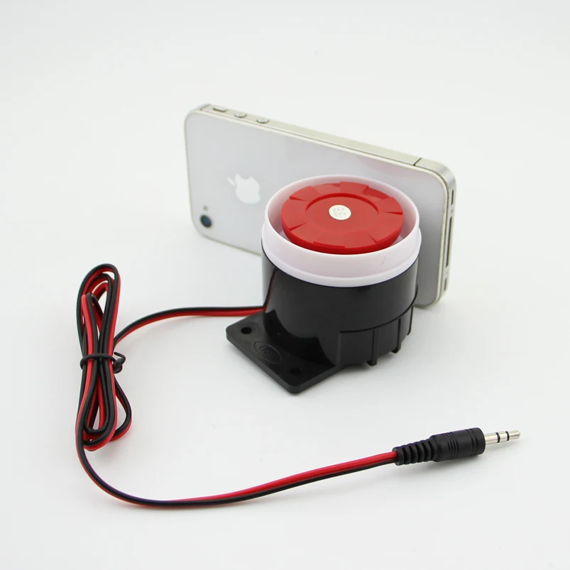Мини телефон для беспроводного освещения 120 дБ громкая сирена|horn siren|horn loudhorn alarm |