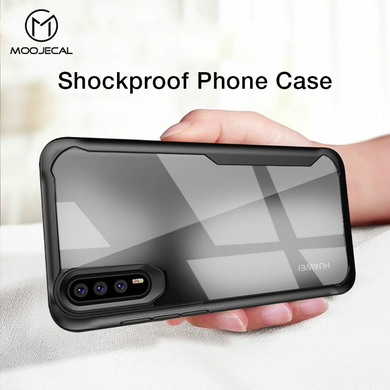 

Shockproof Case For Huawei P20 PRO Lite Mate 20 PRO Lite Mate 10 Lite Nova 2i Transparent back Cover Luxury Silicone Case coque