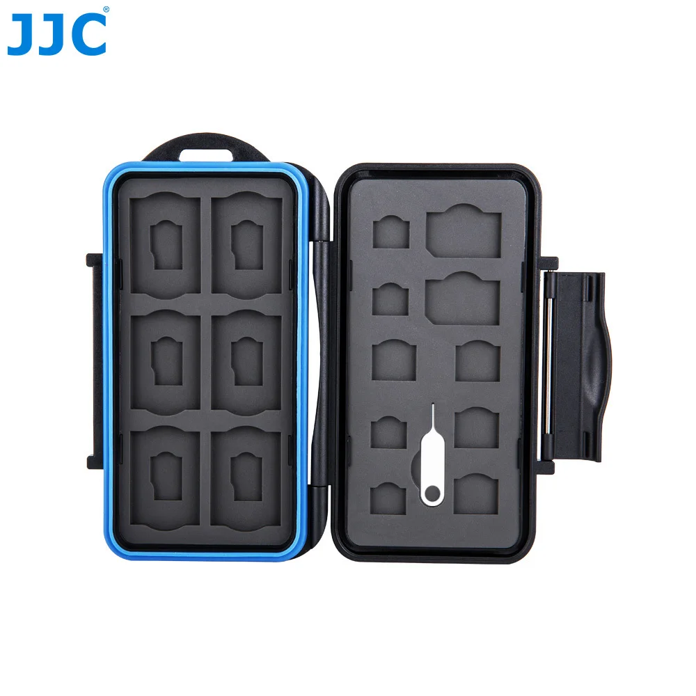 Чехол JJC для карт SIM/Micro SIM/Nano SIM/SD/SDHC/TFStorage iPhone 8/8 Plus/X/7 Plus/6 водонепроницаемый|Сумки