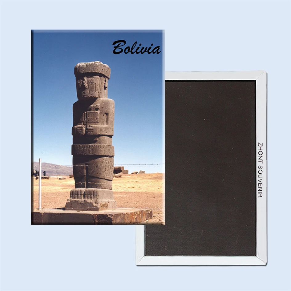 

Tiwanakn Bolivia 22617 Landscape Magnetic refrigerator gifts for friends Travel souvenirs
