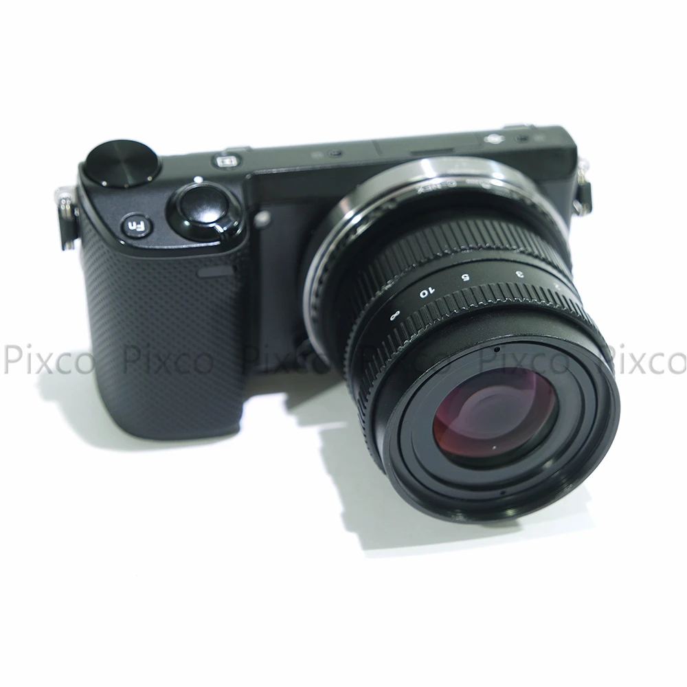 Объектив Pixco 50 мм f/1 8 беззеркальный с креплением для телевизора и подходит камеры