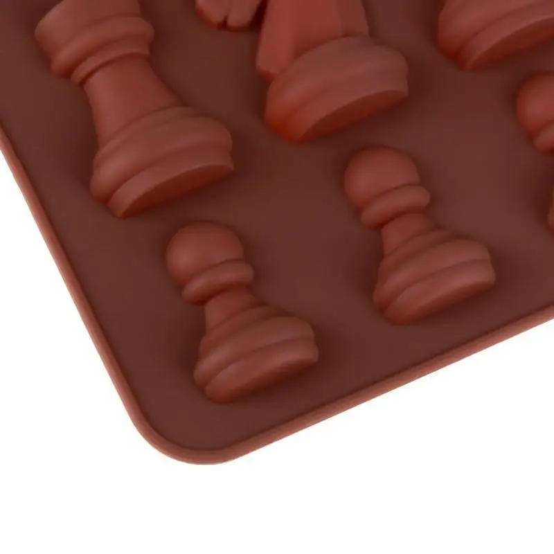 Новинка 1 шт. в форме шахмат силиконовые формы для помадки торта желе конфеты форма для шоколада Сделай Сам формы для выпечки украшения 20,5*8,5 см