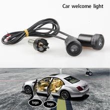 High Quality 12V LED Car Door Logo Light car welcome Lamp Auto Laser Projector Light for BMW VW Mazda Opel Nissan Lada