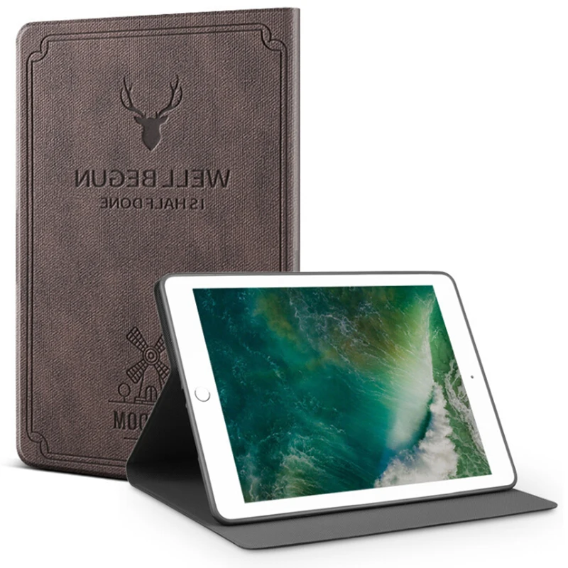 Подставка для планшета из пу кожи умный защитный чехол Apple iPad 2 3 4 с функцией