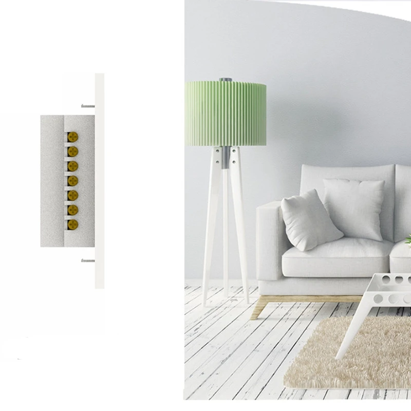 Wi-Fi Smart Switch 3 Gang стеновые выключатель света AC110V нам Стандартный домашней автоматизации Управление Touch стены свет переключатель Smart дома