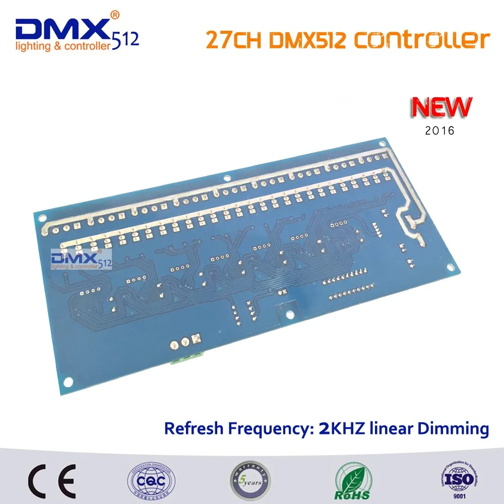 O envio gratuito de 27 canais dmx512