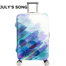 Beautiful Flower Oil Painting Luggage Cover Elastic Travel Luggage Protective Suitcase Cover for 18 32inch Travel