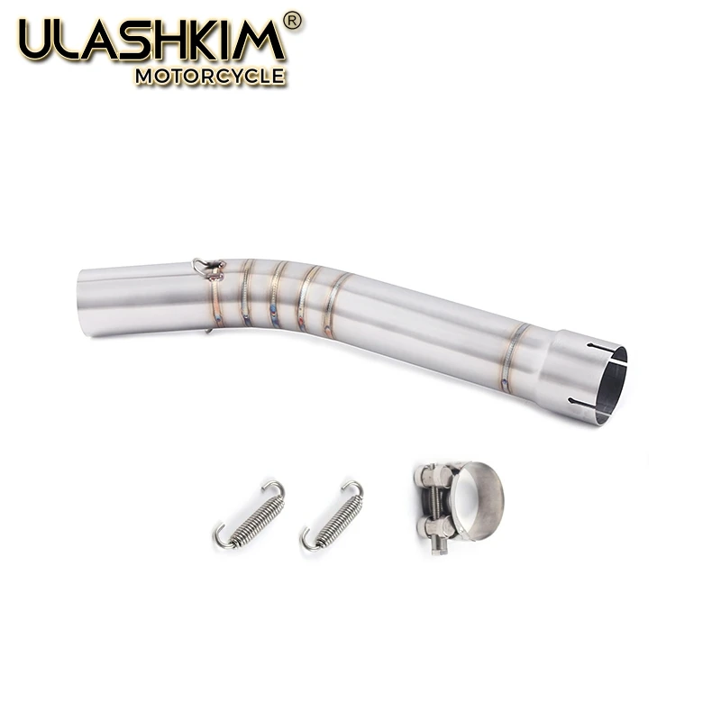 Motocicleta sistema completo de Escape silenciador Escape medio enlace contacto tubo para Yamaha YZF R6 1998 1999 2000-2004 2005