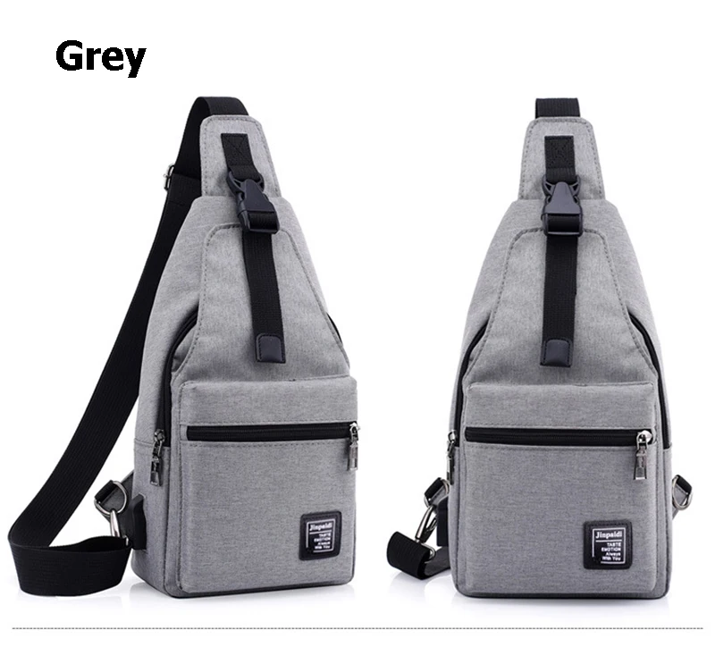 Men USB Charging Backpack Travel Anti Theft Canvas Chest Bag Women Headphone Hole Teenager Casual Bags Sac A Dos Homme BP0220 (29)