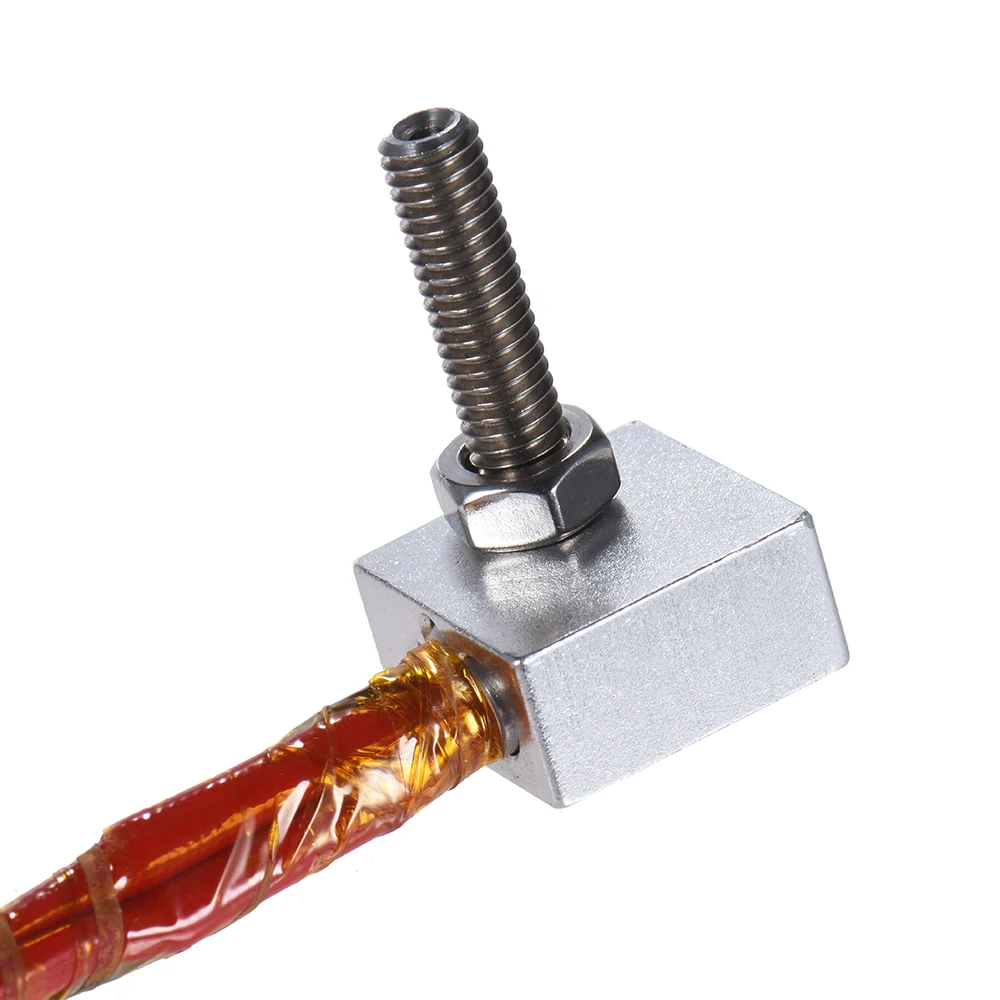 Anet هضة الجودة ديي عدة فوهة m6 الطارد الساخن النهاية الحلق سخان سخان الثرمستور الألومنيوم كتلة ل anet a2 a6 a8 3d طابعة