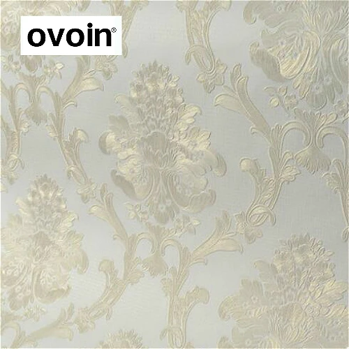 Luxury Gold White Damask 3d Stereoscopic Embossed Wallpaper non woven Wall Paper Roll Bedroom Living Room Wall Cover Teal Blue Luxury Gold White Damask 3d Stereoscopic Embossed Wallpaper non woven Wall Paper Roll Bedroom Living Room Wall Cover Teal Blue