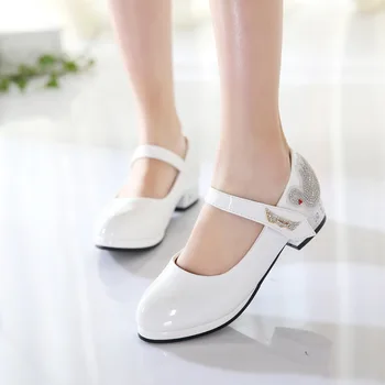 

Tide 2018 spring and autumn Korean fashion Princess leather shoes single shoe new female heel performance