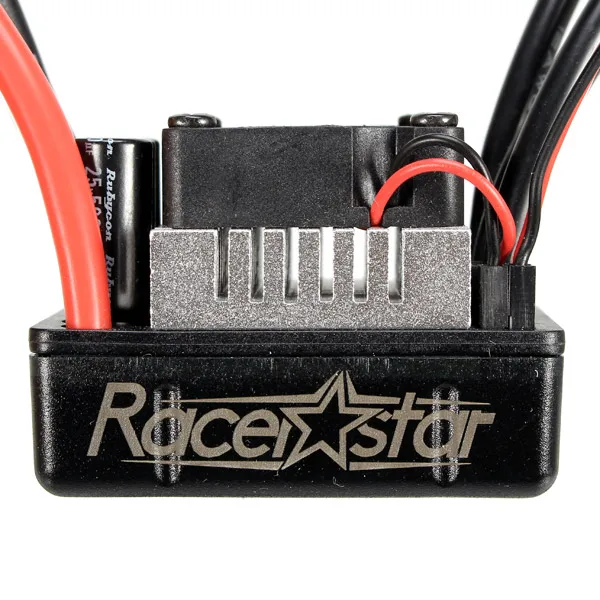 Racerstar 3660 бесщеточный водонепроницаемый Бессенсорный двигатель 80A ESC для 1/8 1/10 ралли с коротким ходом