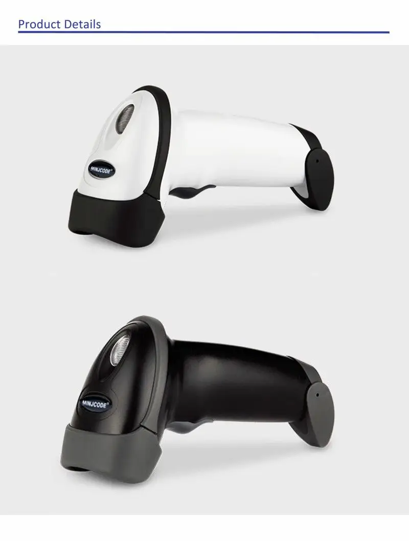 High-Speed-Handheld-1d-Laser-Barcode-Scanner-200-Scans-Sec-Barcode-Reader-USB-RS232-PS2-Interfaces-Mj2808