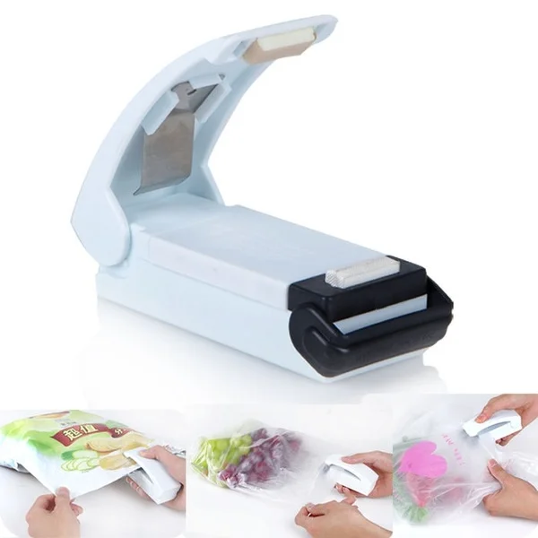 

Cewaal Mini Heat Sealing Machine Sealer Impulse Sealer Seal Machine Poly Food Plastic Bag Sealer Office Supplies Laminator