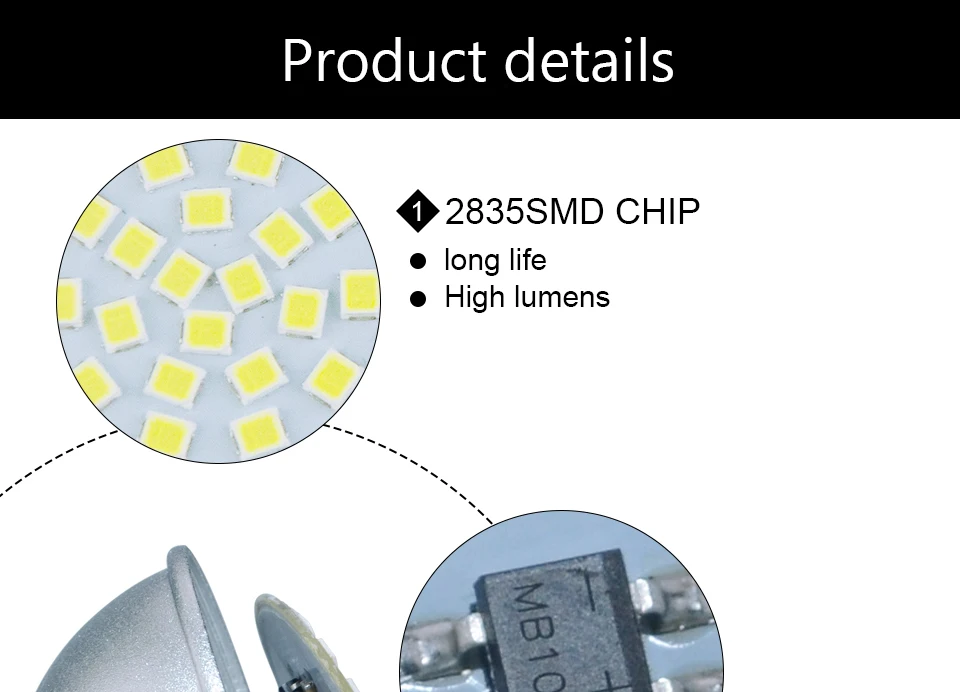 GU10 MR16 LED Spotlight (12)