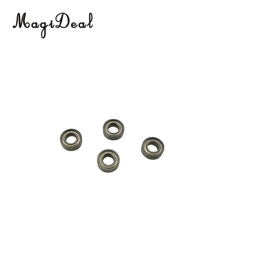 MagiDeal 4 Pieces 8x4x3 Ball Bearings for Wltoys 1:18 A949 A959 A969 A979 K929 A959-B A969-B A979-B K929-B RC Car Upgrade Parts
