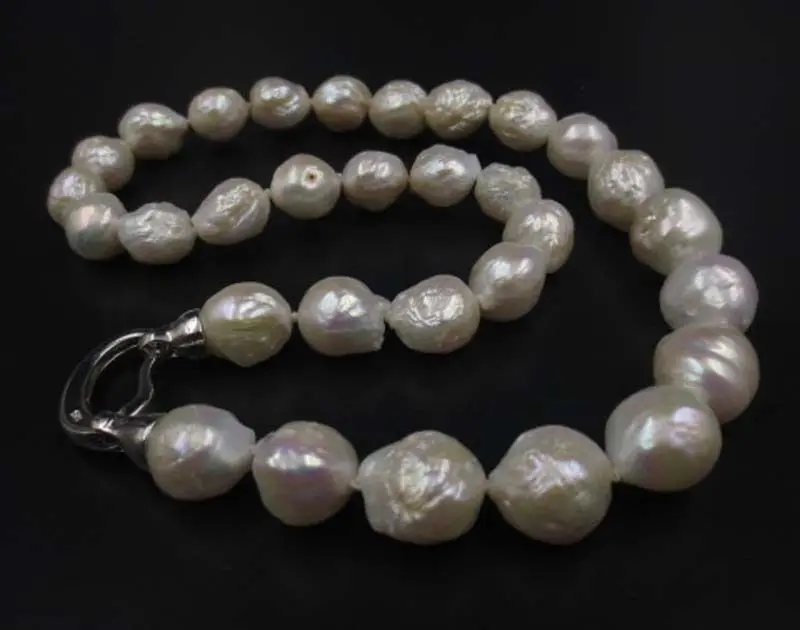 

100% Selling Picture full free shipping 11-14mm natural FURROW Kasumi pearl necklace