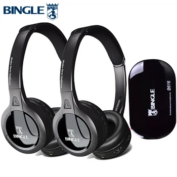 서라운드 사운드 무선 헤드셋 이어폰, 무선 TV 헤드폰, Xbox 360 PS4 게임, 삼성 LG 소니 TV용, 라디오 기능, 2 팩