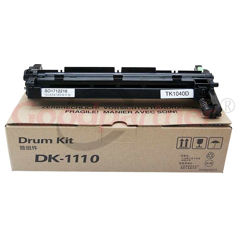 Cilindro para Kyocera Dk1110 fs 1020 1025 1120 1125 1220 1320 1325 Mfp 1060 1061 dn 1040 1041 M1520 1125mfp 1x Unidade do - Imagem 2