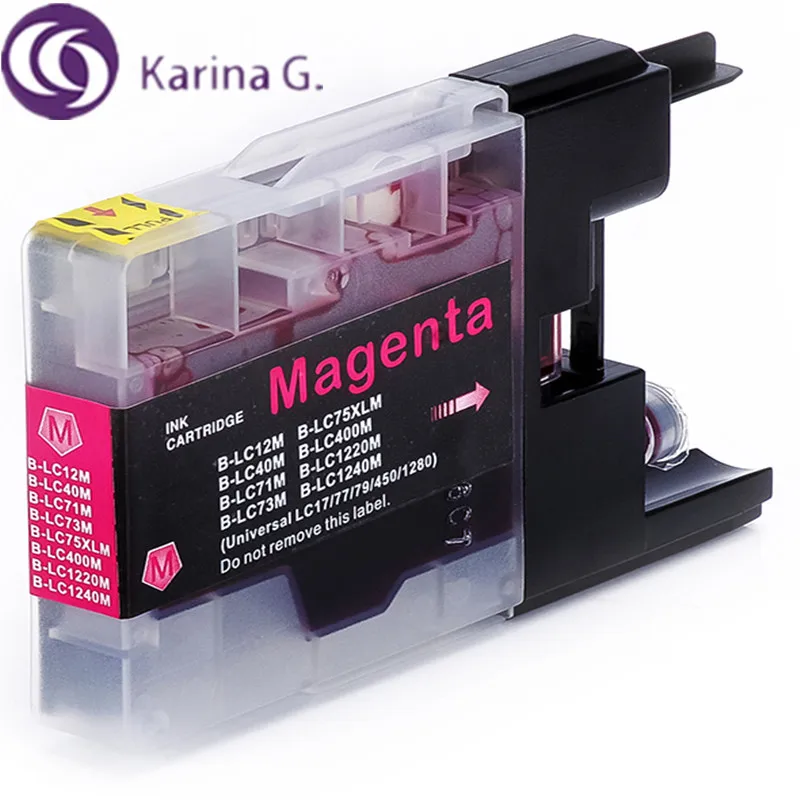 Пятикратный картридж для принтера Brother LC12 LC71 LC40 LC73 LC75 LC400 LC1220 LC1240|ink cartridge|printers ink