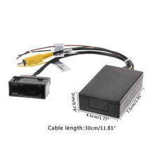 Macchina Fotografica di Sostegno dell’automobile di Rearview RGB AV Box Adattatore del Convertitore Per Il VW Volkswagen New
