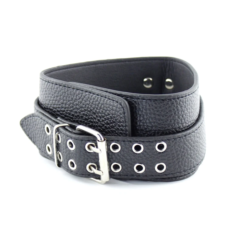 QRTA Leather Fetish Bondage Necklace Sex Collar And Leash Erotic Neck Collar Sex Toys For Couple Sex Products adult games 5