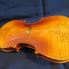 Струд стиль SONG бренд meastro инкрустация оболочки/двойная полоса скрипки 4/4#11726