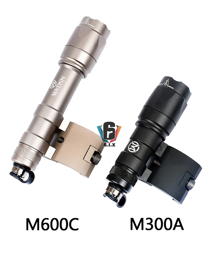 Element Airsoft держатель тактического фонаря для M300 светильник вспышки и M600C светильник скаута для Пикатинни алюминиевый сплав