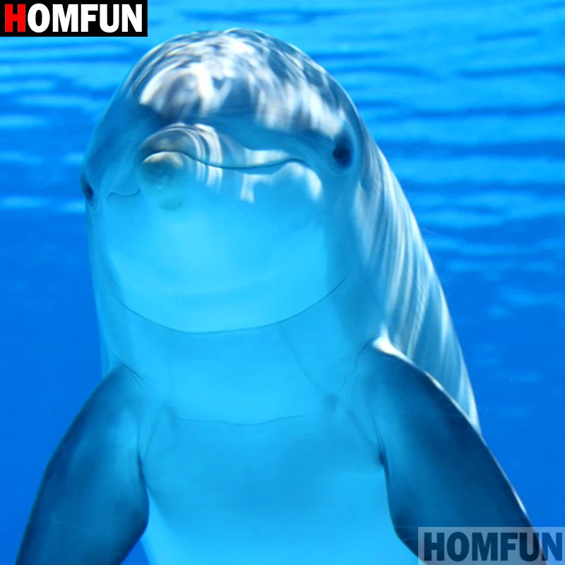 Алмазная живопись HOMFUN A16715 полноразмерная/круглая вышивка крестиком 5D сделай сам