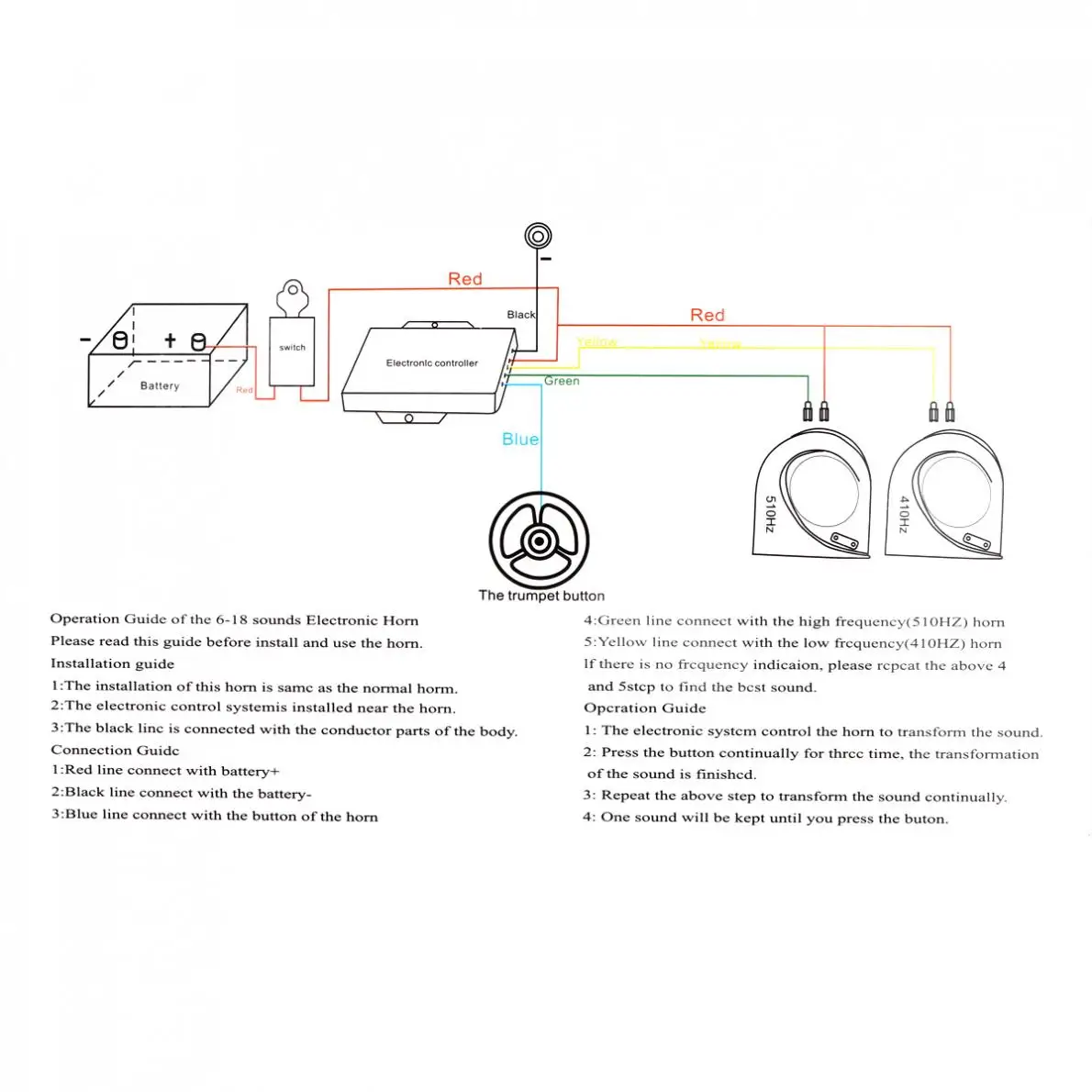 12V 150dB громкий Классическая в форме улитки рог Авто Динамик тон сирена для автомобиля моторная лодка мотоцикл грузовой фургон