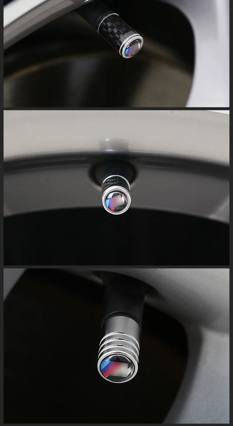 Для BMW E84 X1 аксессуары для салона автомобиля углеродного волокна интерьер комплект для стояночного тормоза крышка колеса клапан сопловая заглушка стайлинга автомобилей Стикеры