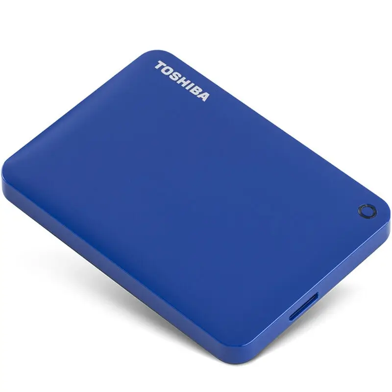 TOSHIBA Canvio ADVANCE 2," внешний жесткий диск 1 ТБ/2 ТБ/3 ТБ Портативный USB 3,0 HDD жесткий диск Настольный Ноутбук хранения Устройств HD V9 - Цвет: BLUE