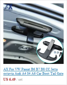 AX 2IN1 пригодный для VW Passat B6 3C cc 2011 2013 B7 Chrome дверные ручки обложка+ чаша отделка Аксессуары 2006 2008 2009 2010