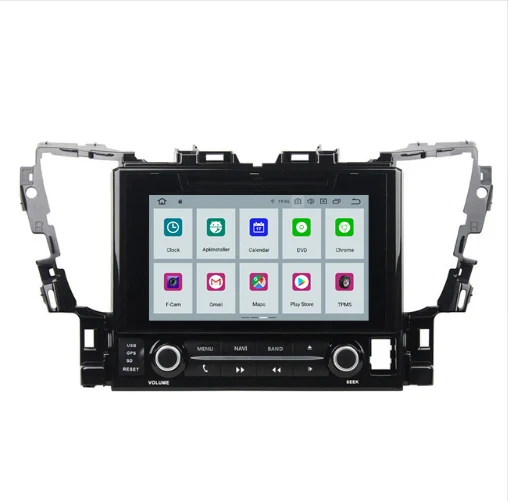 Sale COIKA 9" Android 9.0 System Car GPS Receiver Multimedia Player For Toyota Alphard Quad Core 2+16G Stereo RDS WIFI DVR BT SWC 4G 1