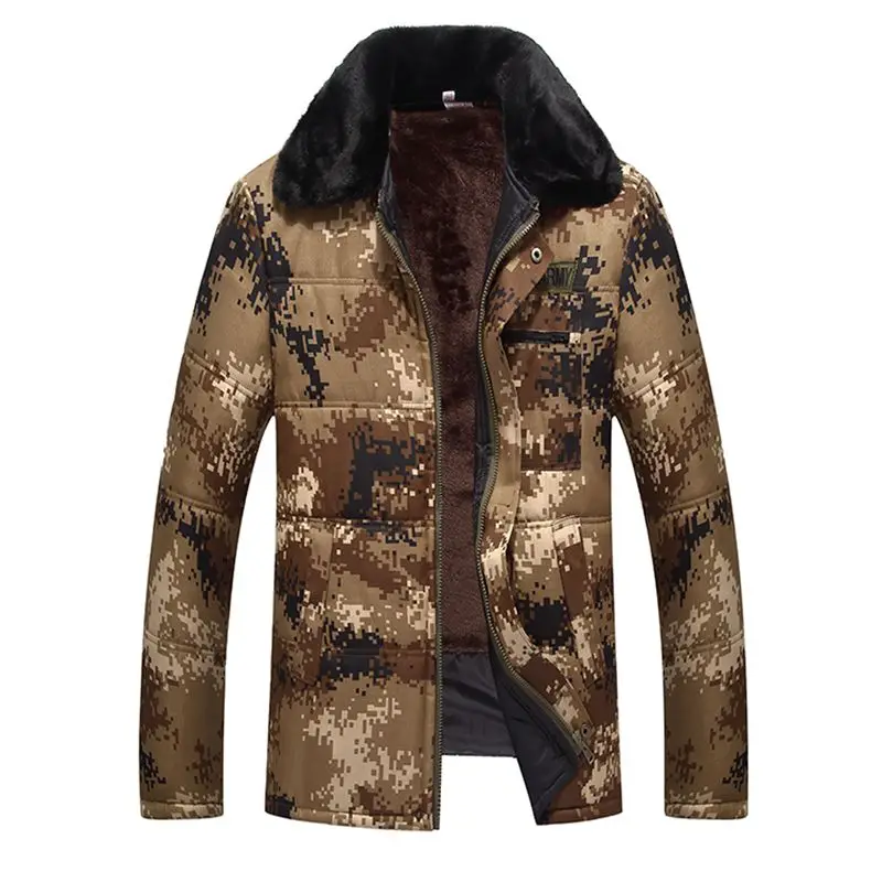 New Arrival Winter Jacket Men Camouflag Warm Coats For Men Fashion Casual Camo Jacket Male