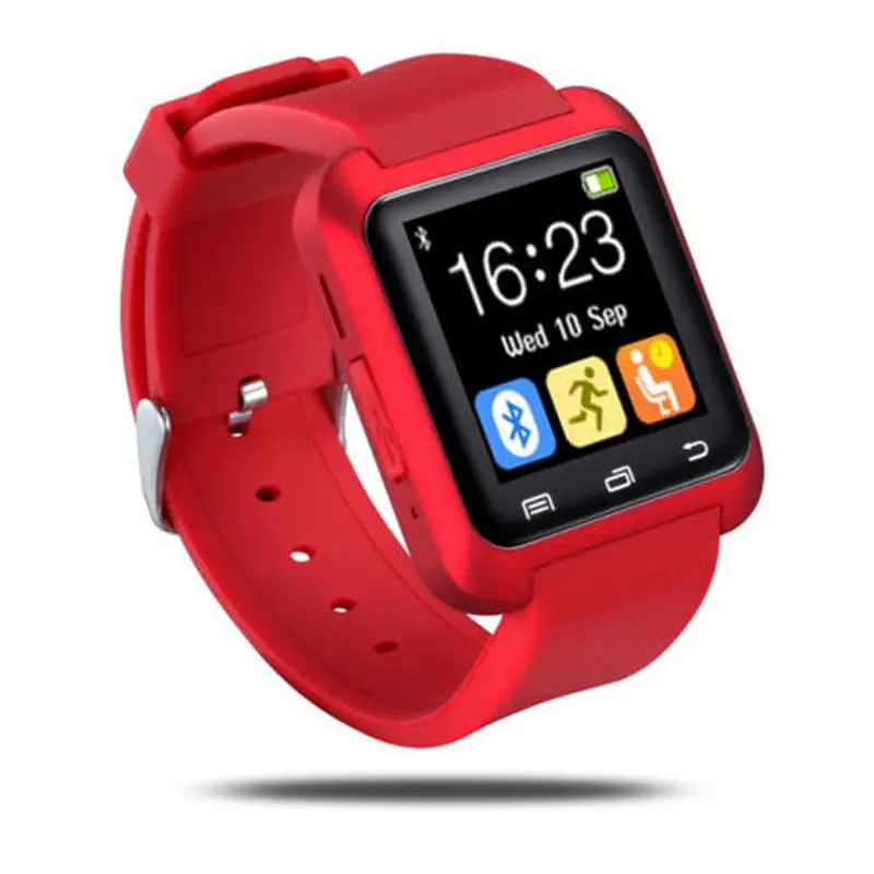 suqy Bluetooth Smart Watch U8 WristWatch digital sport watches for IOS Android Samsung phone